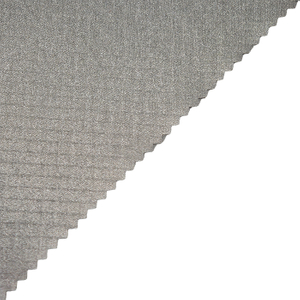 Reflective 20D 3*3mm Double-Line Ripstop Nylon Fabric Coated With Polyester TPU