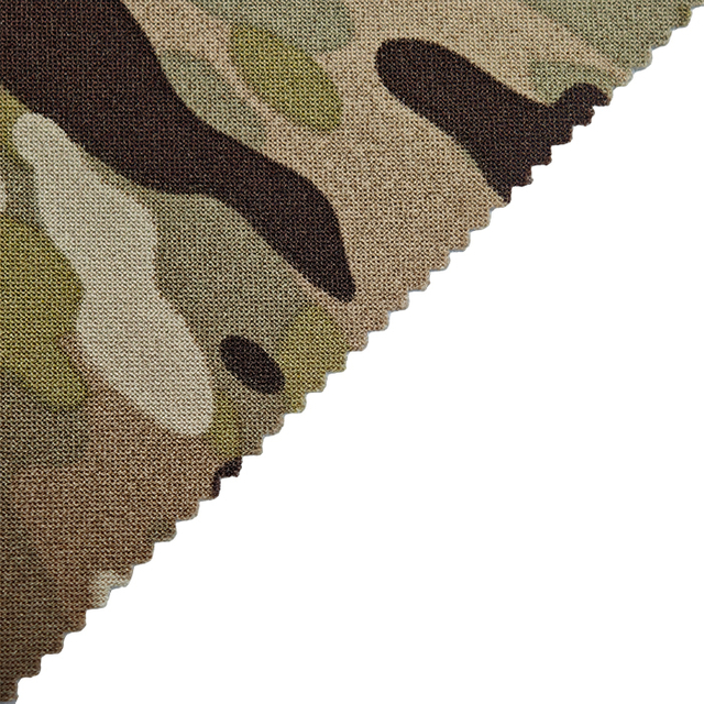 Military-Grade 140D Nylon66 With Spandex Stretch Fabric IRR Multicam Printing