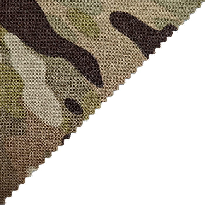Military-Grade 140D Nylon66 With Spandex Stretch Fabric IRR Multicam Printing