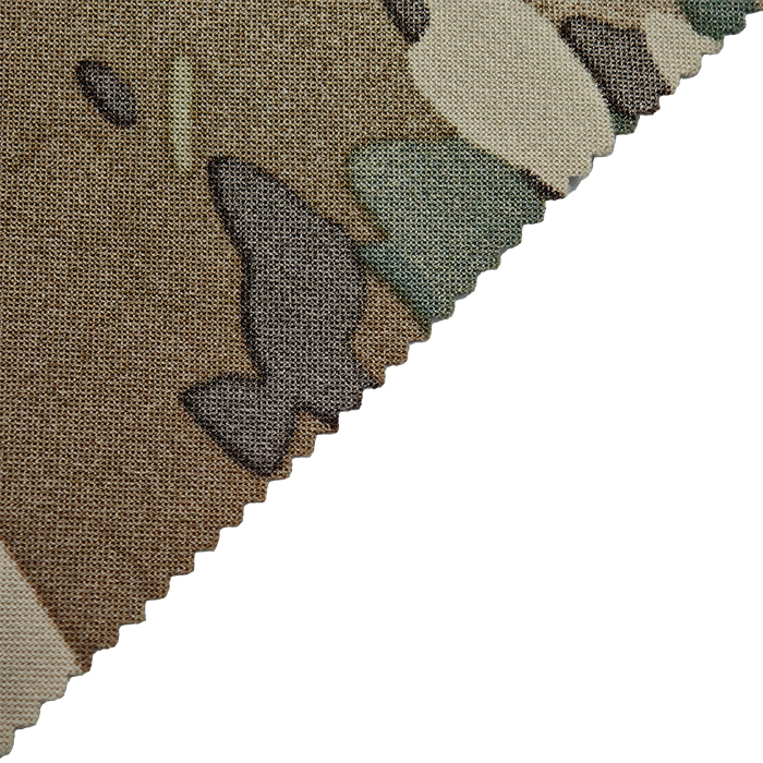 Military-Grade 140D Nylon66 With Spandex Stretch Fabric IRR Multicam Printing