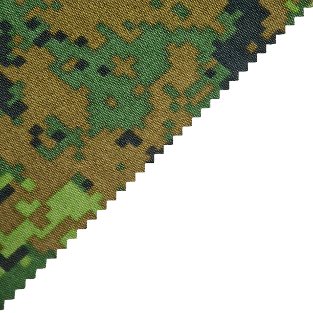 Military-Grade 3-Layer Functional 70D*160D Nylon66 Taslon Fabric IRR Printing